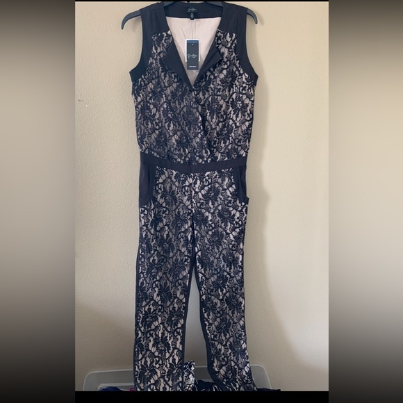 ❣️*NWT JessicaSimpson Lace HOLIDAY Jumper NWT Size S - Picture 7 of 8